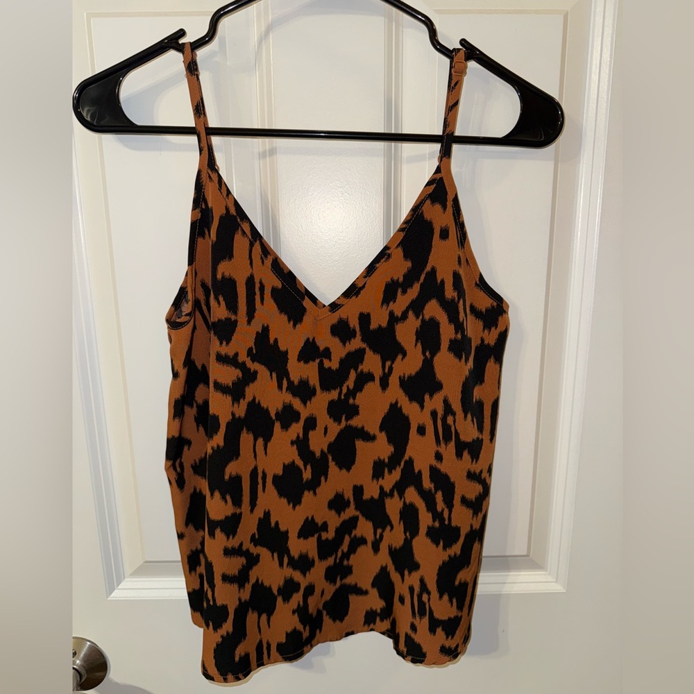 Shein cheetah tank top